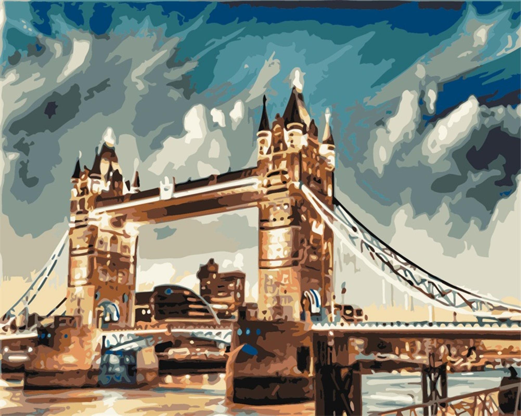 3000 Piece Jigsaw Puzzle for Adults - Suspension Bridge Landscape Puzzle - Educational Brain Teaser & Stress Relief Toy - Perfect Family Game Night Activity & Unique Gift for Puzzle Lovers (Home Decor, Office Relaxation, Group Bonding Activity)