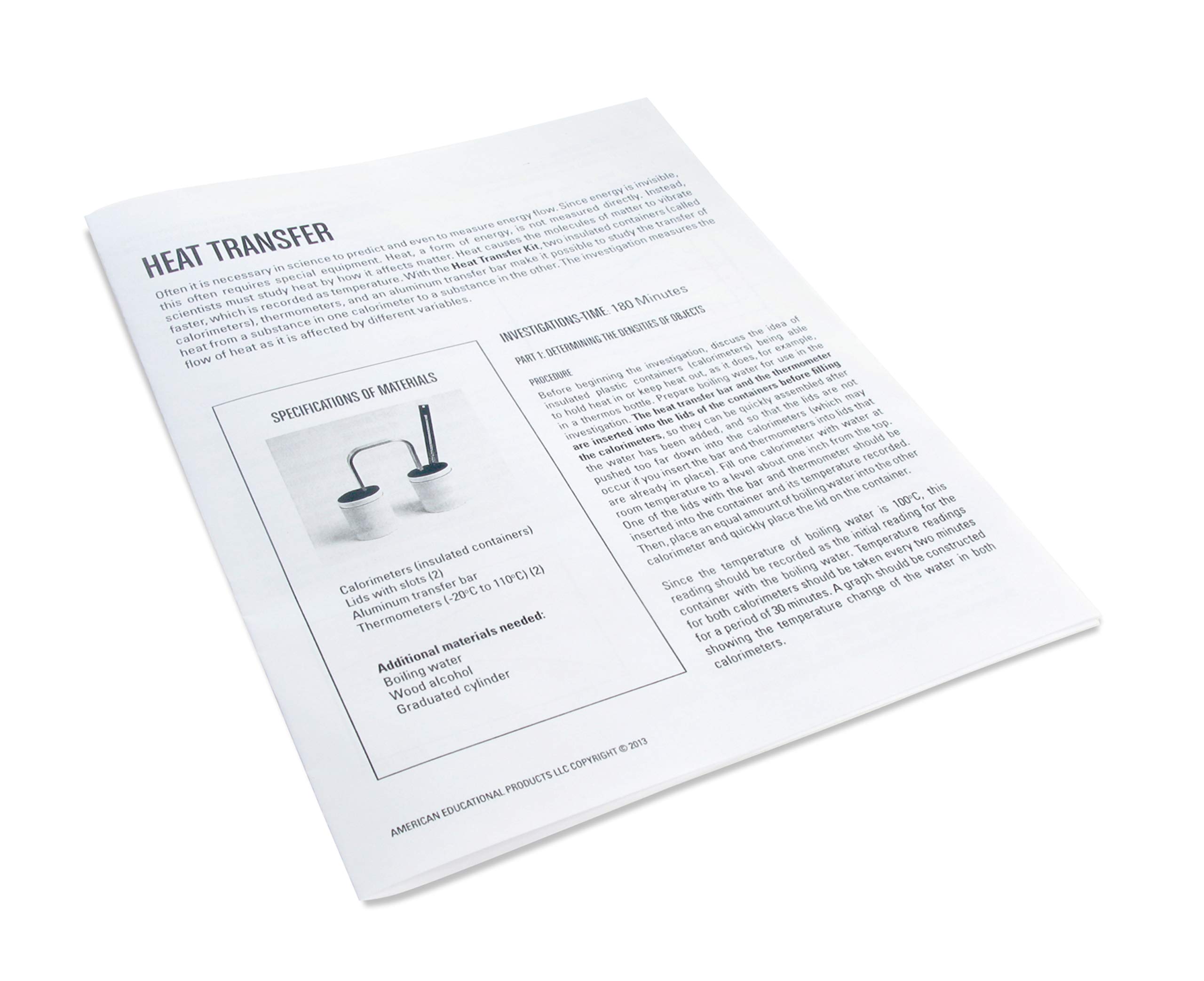 Best Heat Transfer Kit for Science Education - Thermal Energy Experiment Tools for Students & Teachers | Perfect for Classroom Labs & STEM Projects