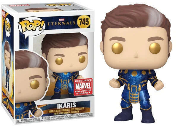 Marvel Eternals Ikaris Action Figure - Official Marvel Collector Corps Exclusive - Perfect for Marvel Fans, Collectors & Superhero Display