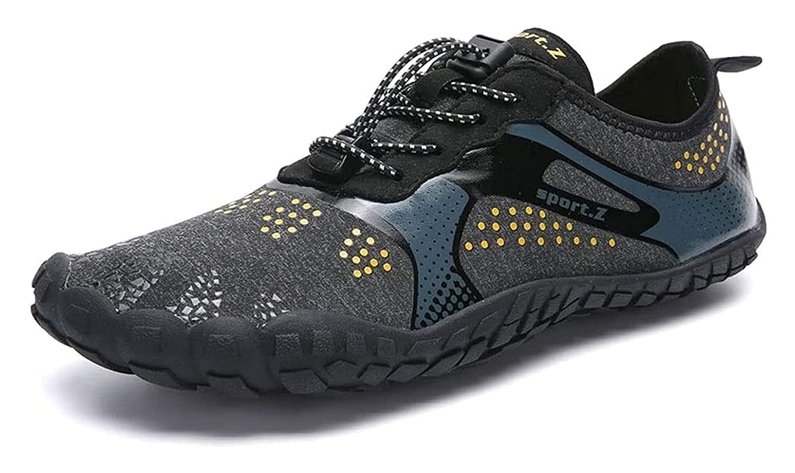 ZCX Men's & Women's Water Shoes - Non-Slip Barefoot Swim Shoes for Diving, Beach, Pool & Outdoor Sports | Lightweight Quick-Dry Aqua Shoes for Swimming, Kayaking, Surfing & Water Activities