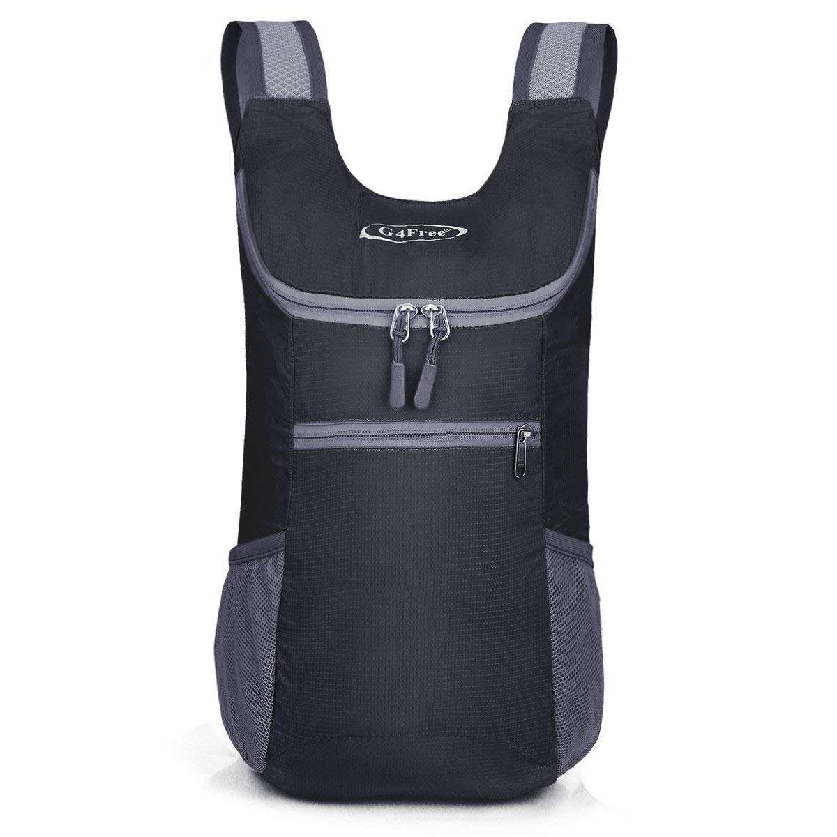 G4Free Lightweight Packable Shoulder Backpack with Hydration Pack - Perfect for Running, Hiking & Outdoor Sports | Water-Resistant Sports Backpack for Men & Women