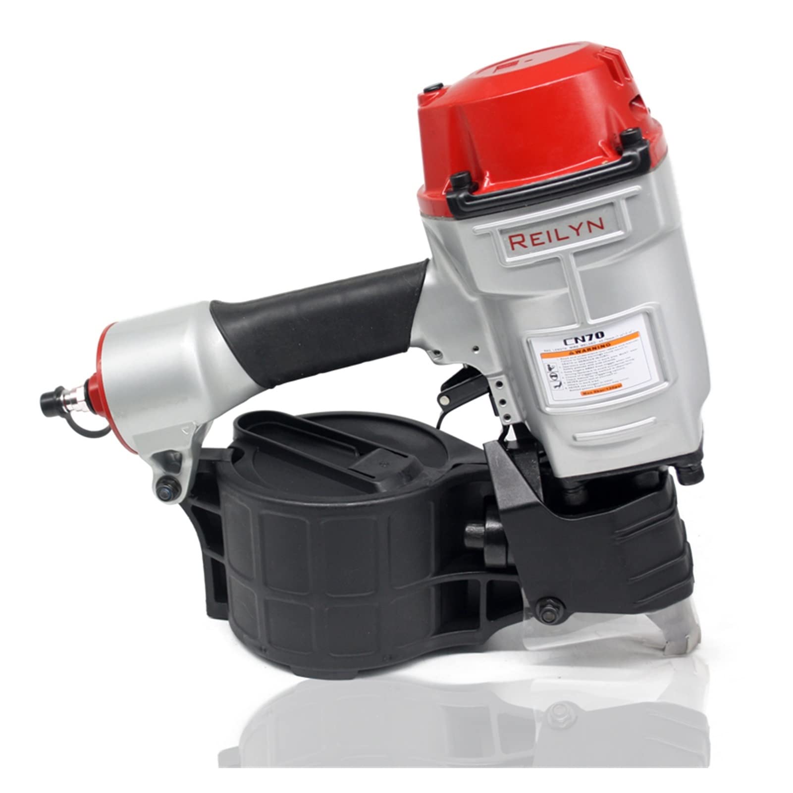 **Reilyn Air Hammer Pneumatic Tool - CN55 CN70 CN80 Coil Nailer for Woodworking, Furniture & Roof Sheathing | Heavy-Duty Pneumatic Air Nailer for Carpentry, Construction & DIY Projects**