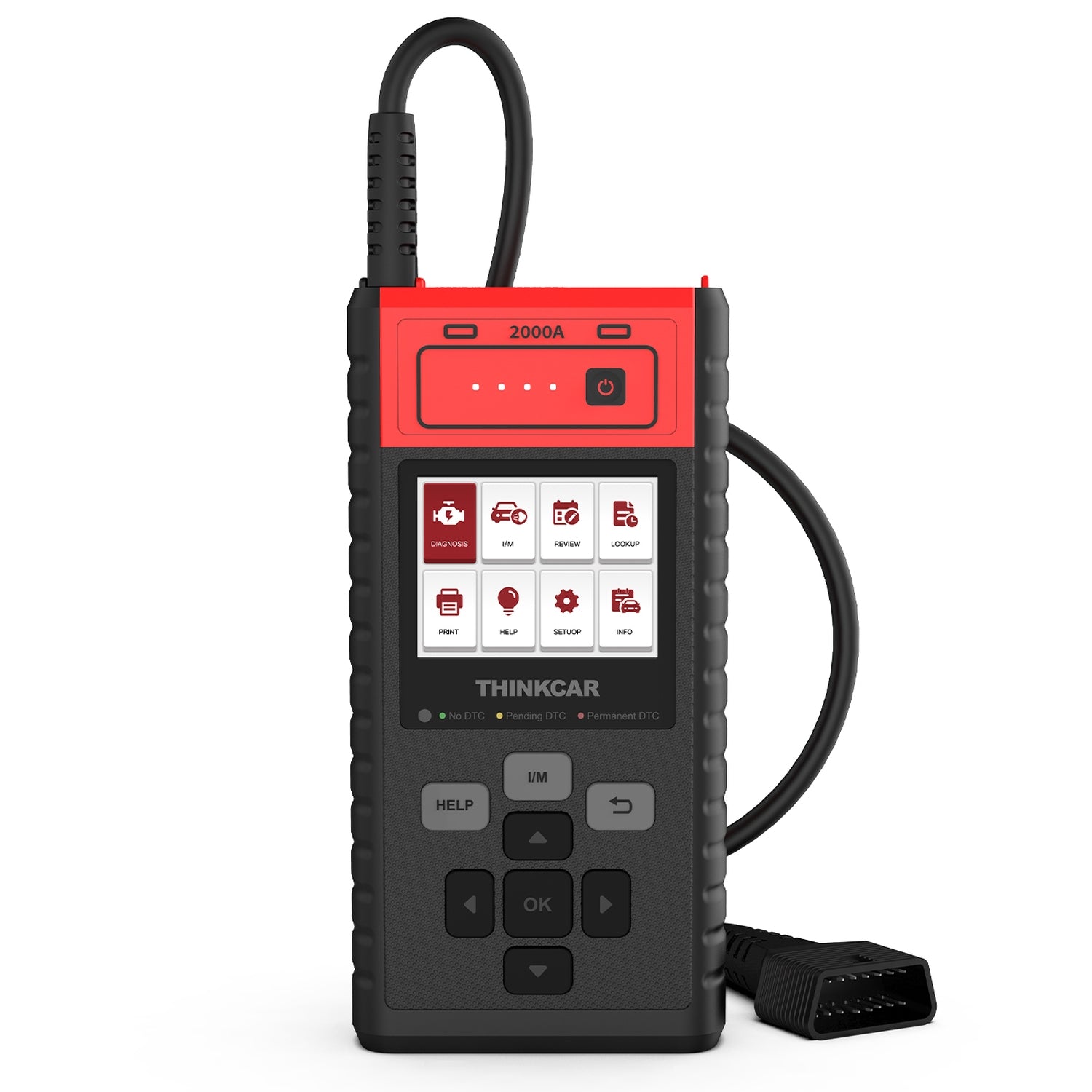 THINKCAR CJS101 12V Portable Car Battery Jump Starter - Emergency Power Bank for Cars, Trucks, SUVs, Motorcycles & Boats - Compact Jump Box for Roadside Assistance & Outdoor Adventures