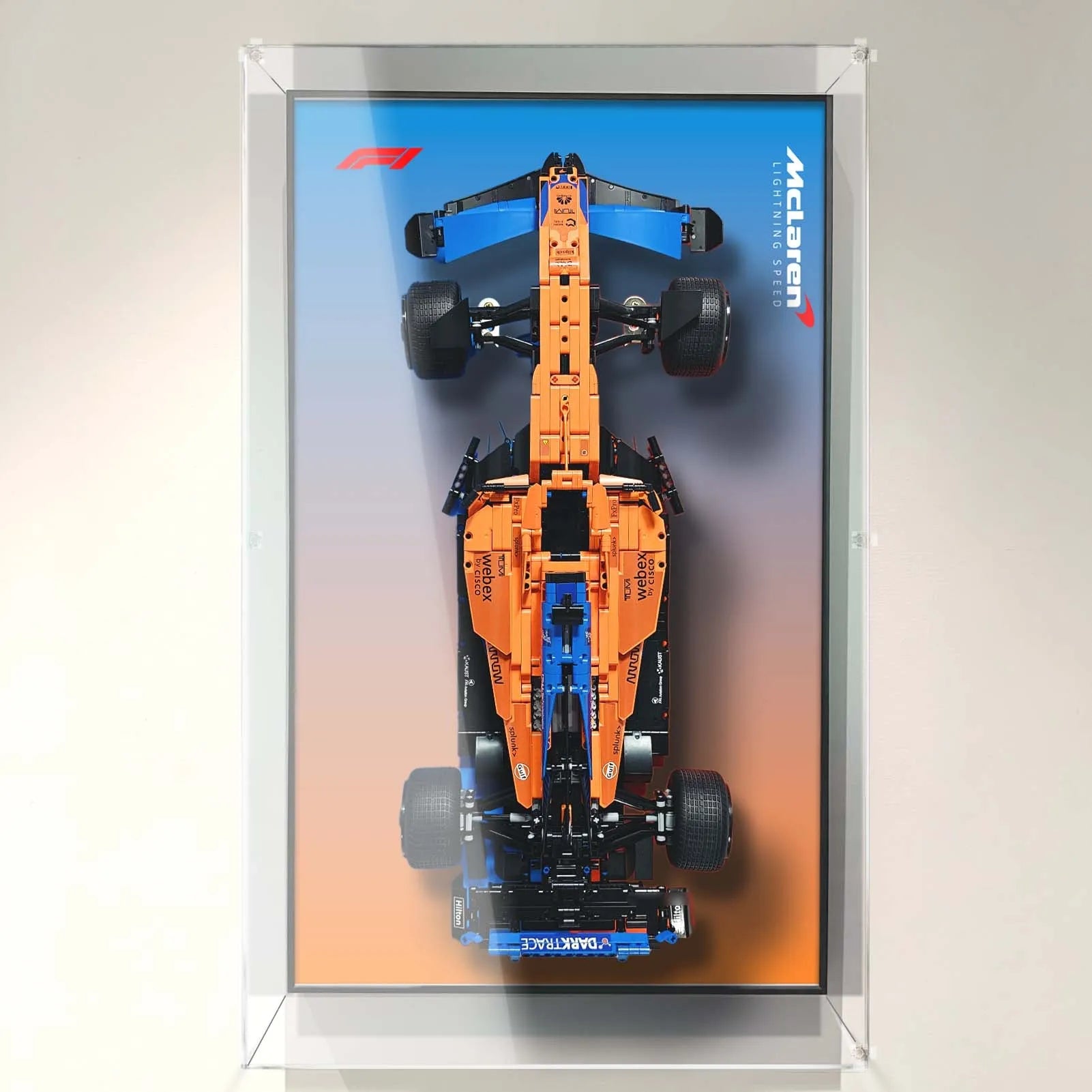 ICUANUTY Display Frame Cover - Protective Wallboard Cover for Digital Signage & Retail Displays | Perfect for Storefronts, Exhibitions & Office Presentations