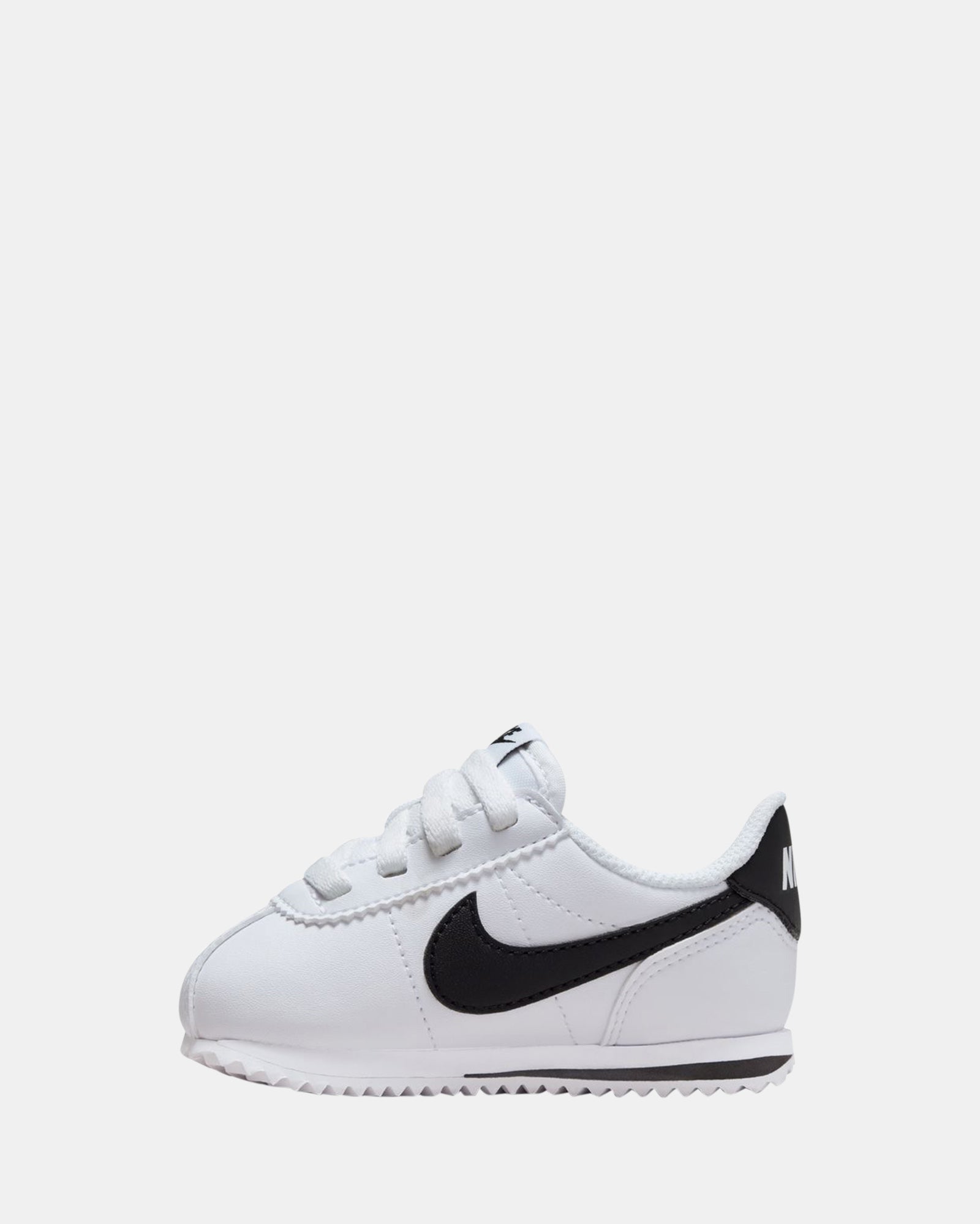 Nike Cortez Easy On Infant Shoes - White/Black - Comfortable & Stylish Sneakers for Baby Boys & Girls - Perfect for Walking, Playtime & Everyday Wear
