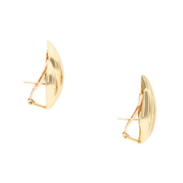 0.85 Carat Round Brilliant F VS1 Diamond 18K Yellow Gold Clip-On Earrings for Women | Luxury Dangle Earrings for Parties, Weddings & Special Occasions