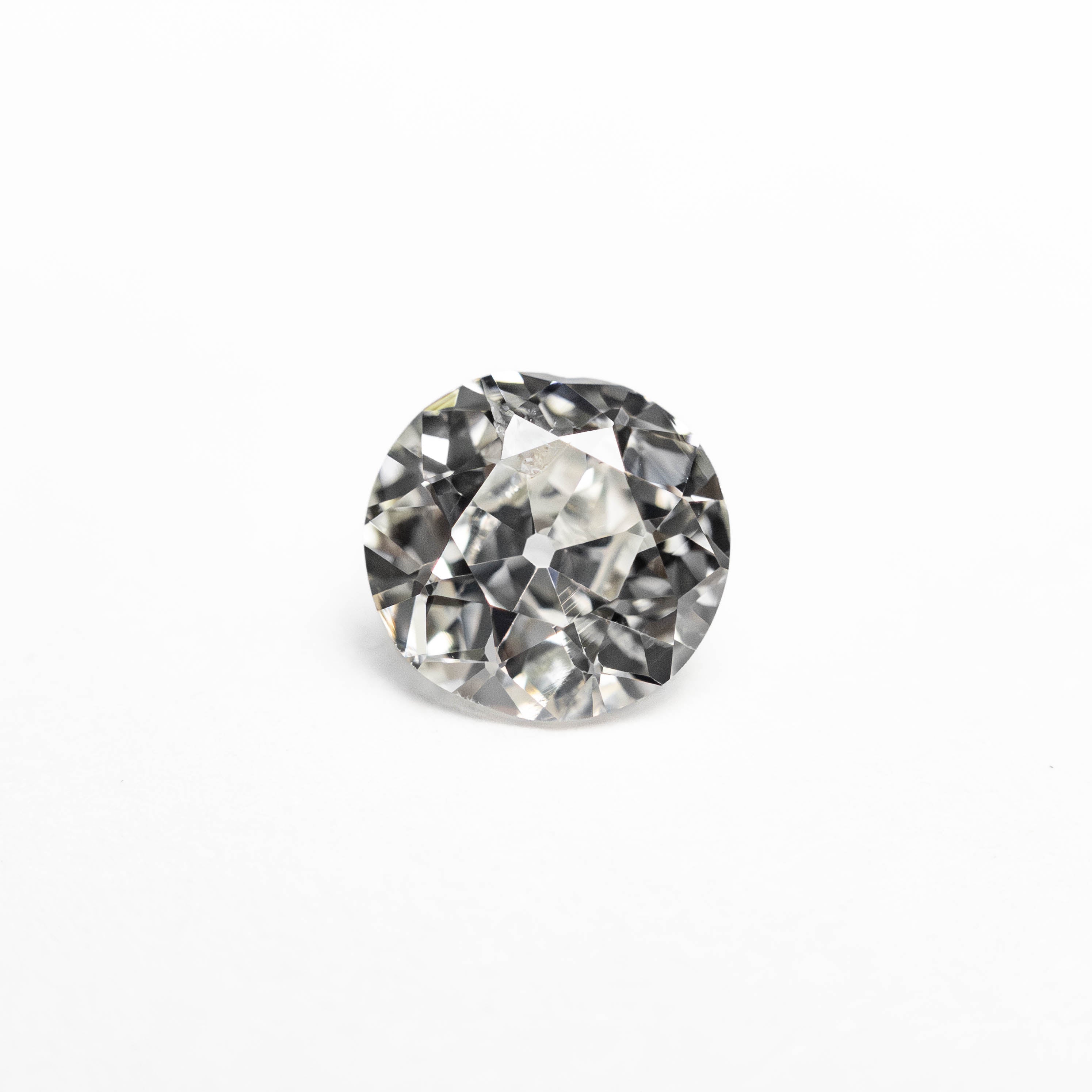 0.59ct Antique Old European Cut Diamond - 5.54x5.28x2.88mm SI2 H Color - Vintage Engagement Ring Center Stone for Wedding & Anniversary Jewelry
