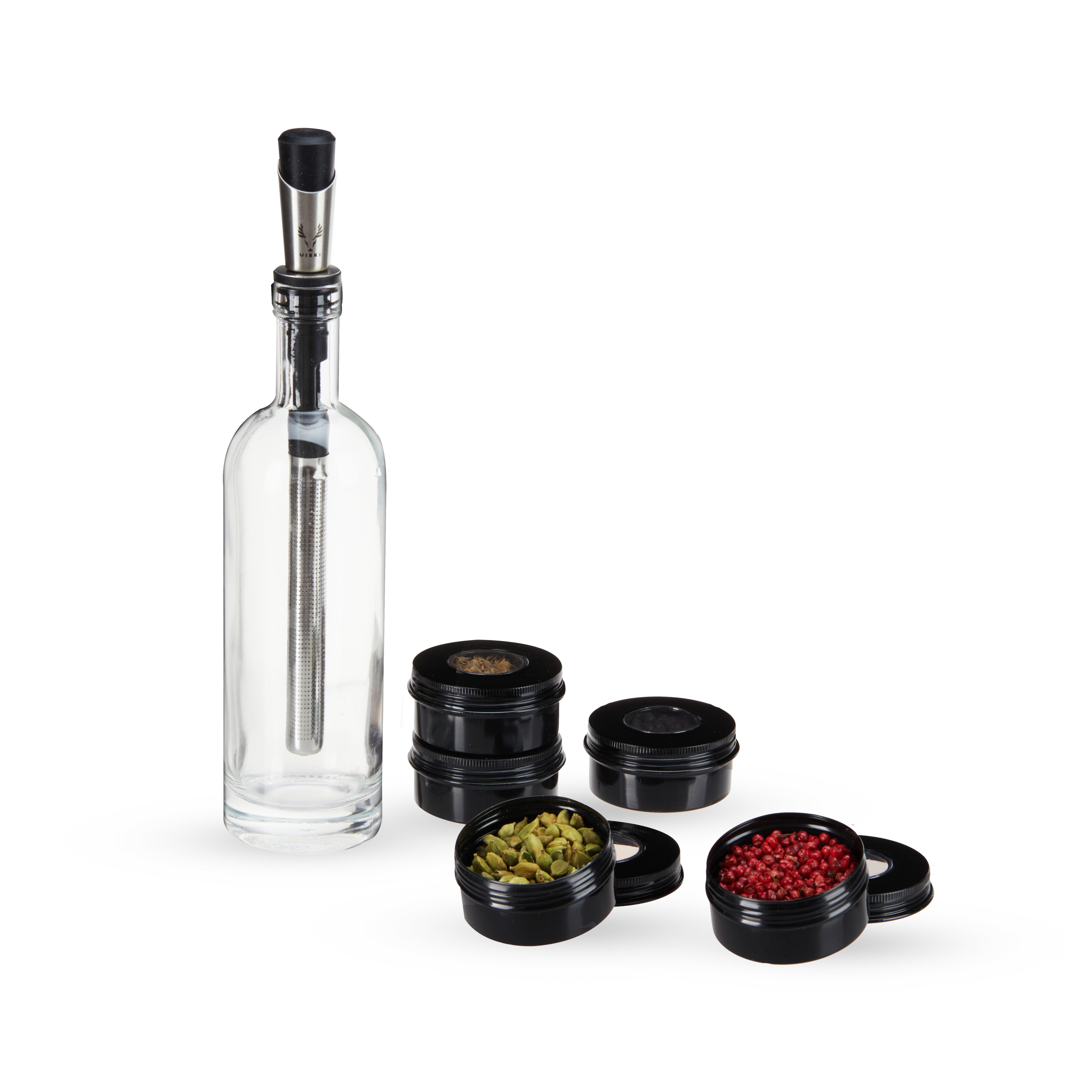 Premium Alchemi Spirits Infusion Kit - DIY Cocktail & Mocktail Mixer Set with Natural Flavors - Perfect for Home Bartending, Gifts & Party Mixology
