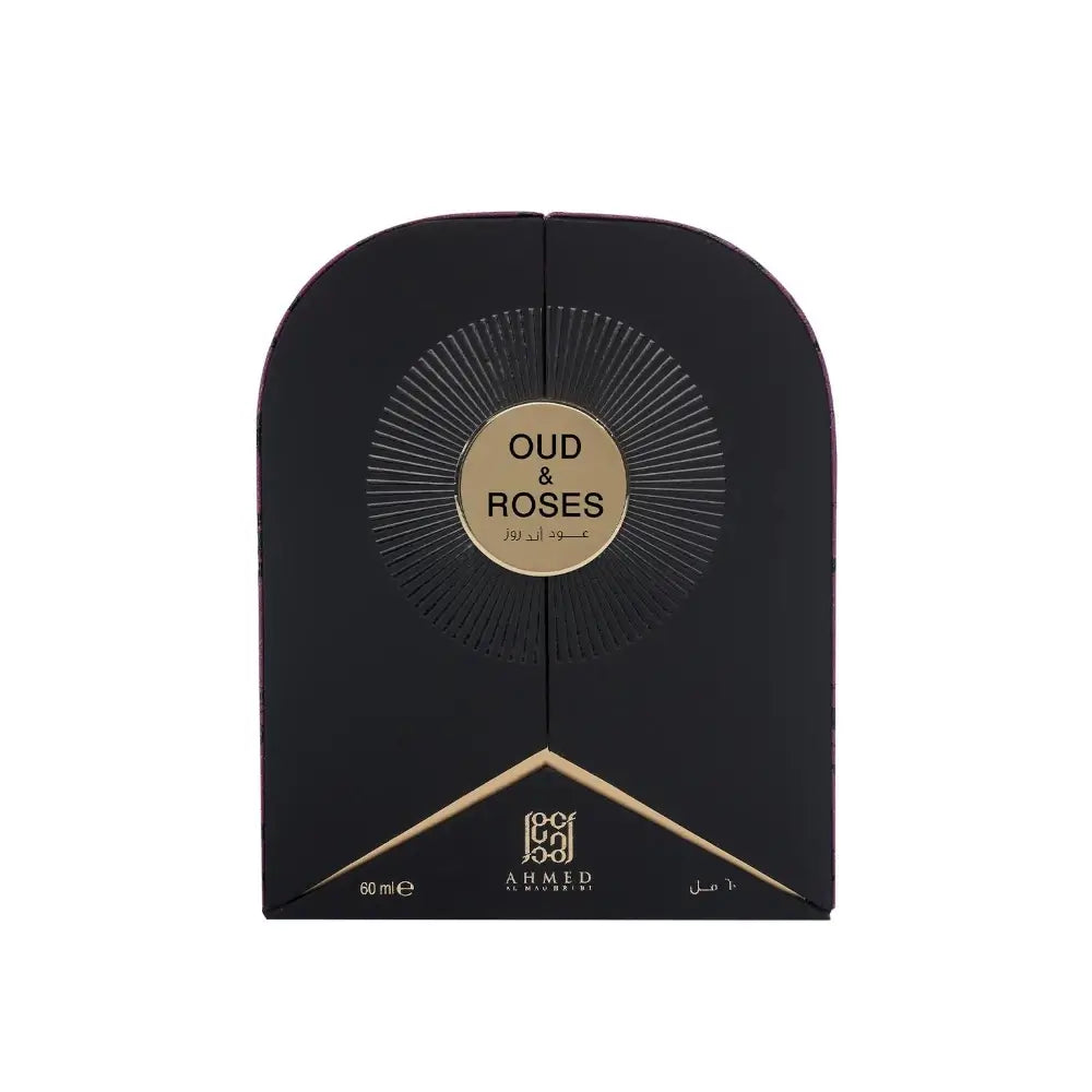 Oud & Roses Eau de Parfum 60ml for Women - Luxury Long Lasting Floral Oriental Perfume for Evening Wear, Date Nights & Special Occasions
