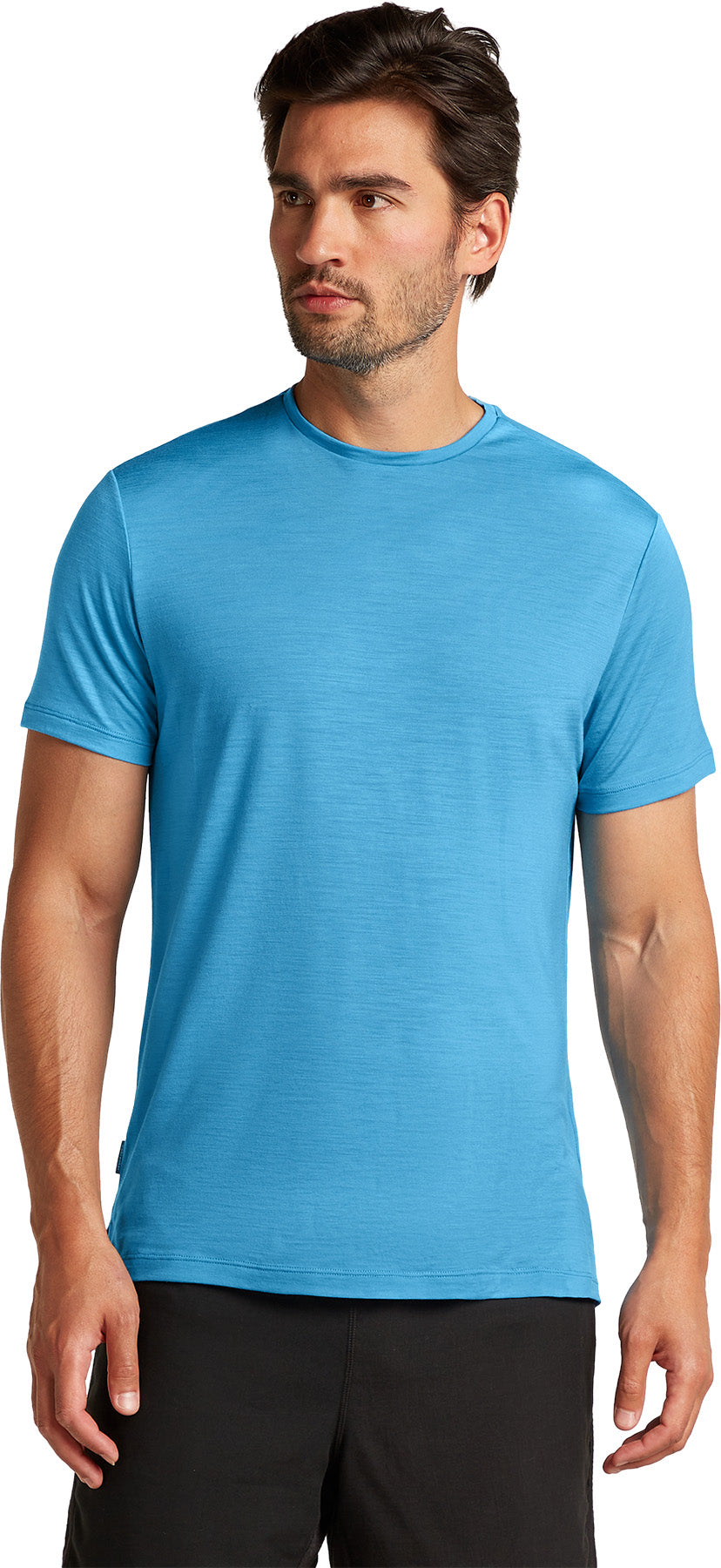 125 Cool Lite Sphere III Merino Blend Short Sleeve T-Shirt for Men - Breathable & Lightweight Performance Shirt for Hiking, Travel & Outdoor Activities
