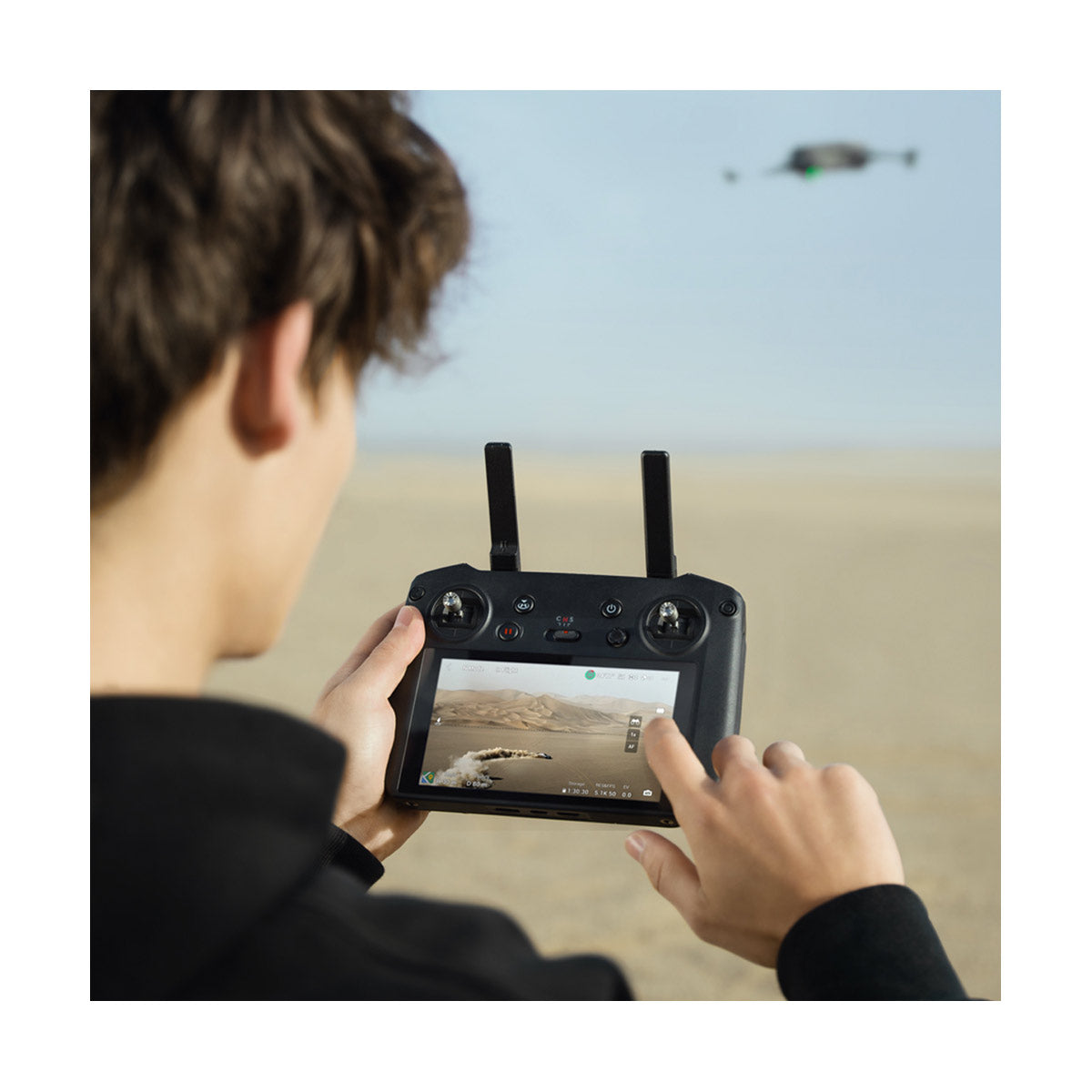 DJI RC Pro Remote Controller with Smart Screen - Professional Drone Accessory for DJI Drones (Mavic, Air, Mini) | Perfect for Aerial Photography & Videography