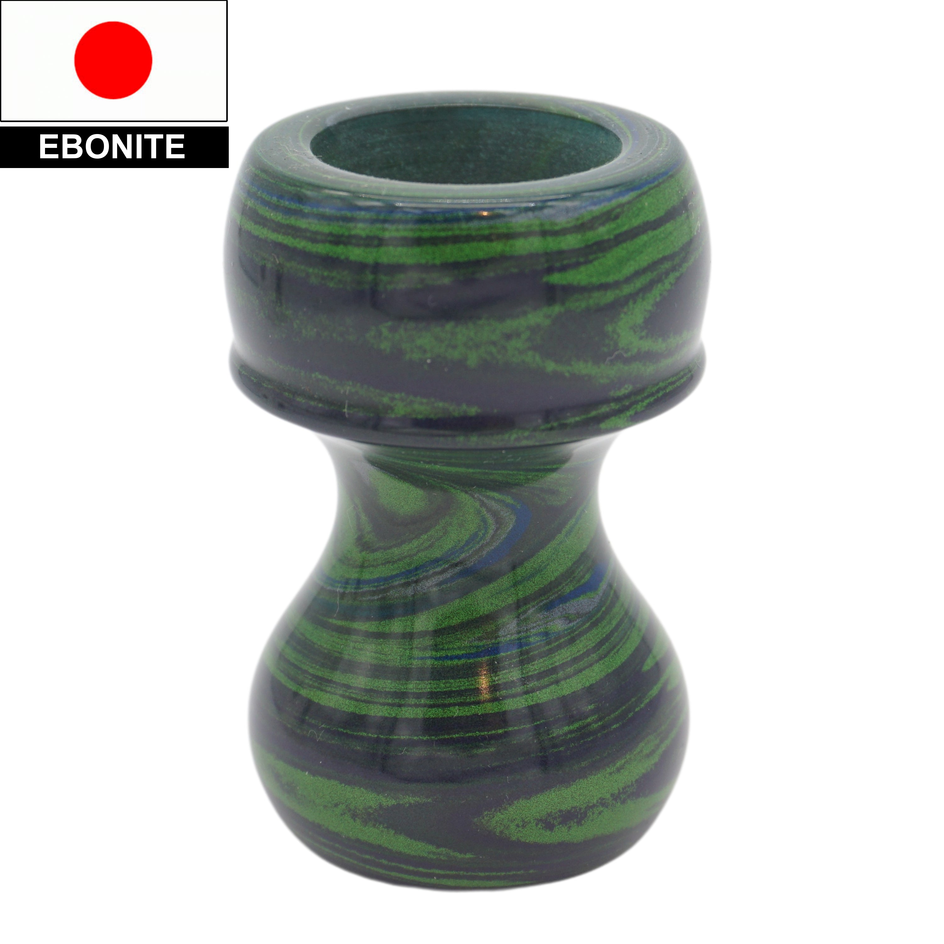 Premium Joker Ebonite Handmade Shaving Brush Handle - Fits 24mm & 26mm Knots - Perfect for Wet Shaving & Grooming Gifts for Men