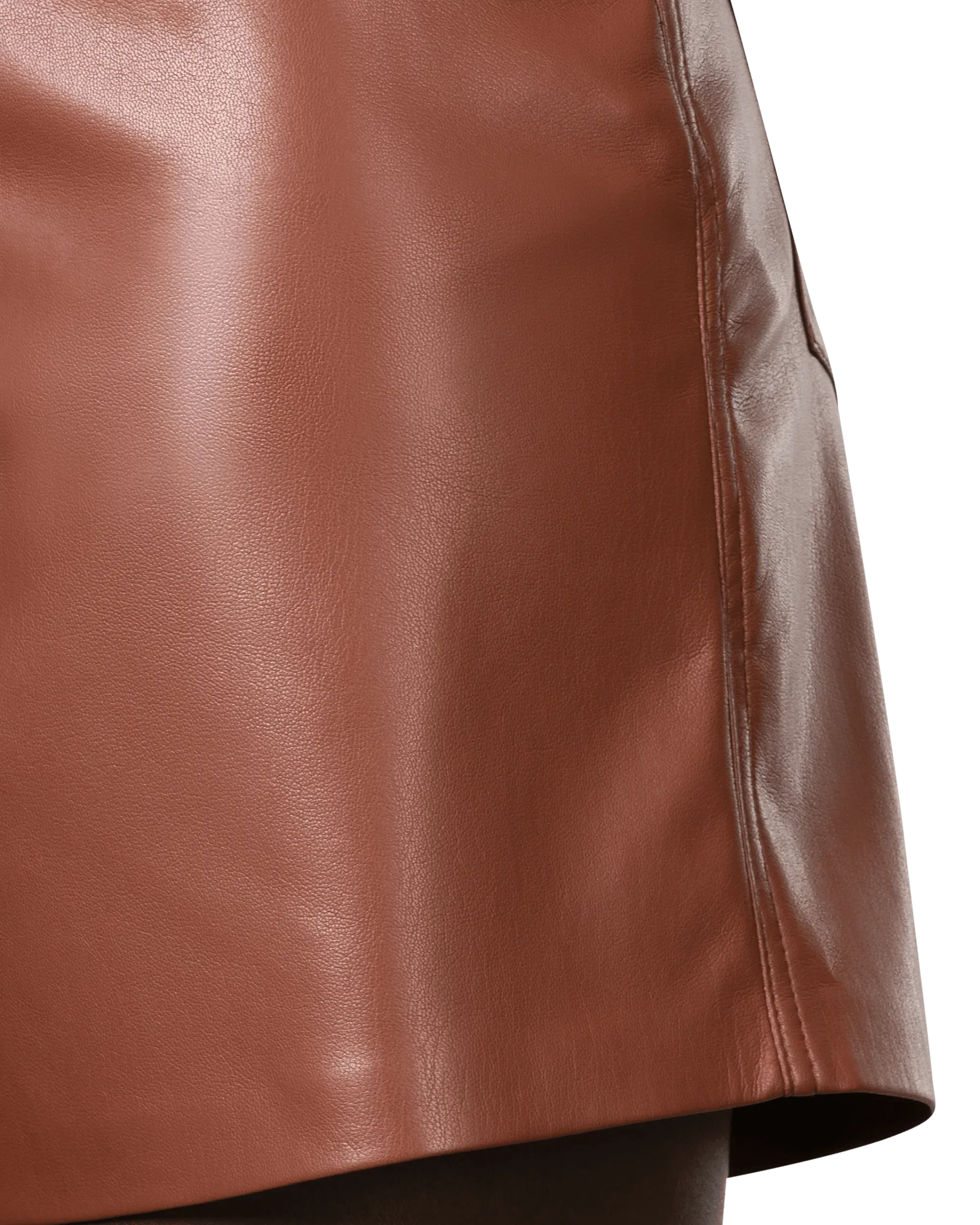 Leana Vegan Leather Shorts - Women's High Waisted Faux Leather Shorts for Casual & Night Out | Perfect for Parties, Clubbing, and Summer Outfits
