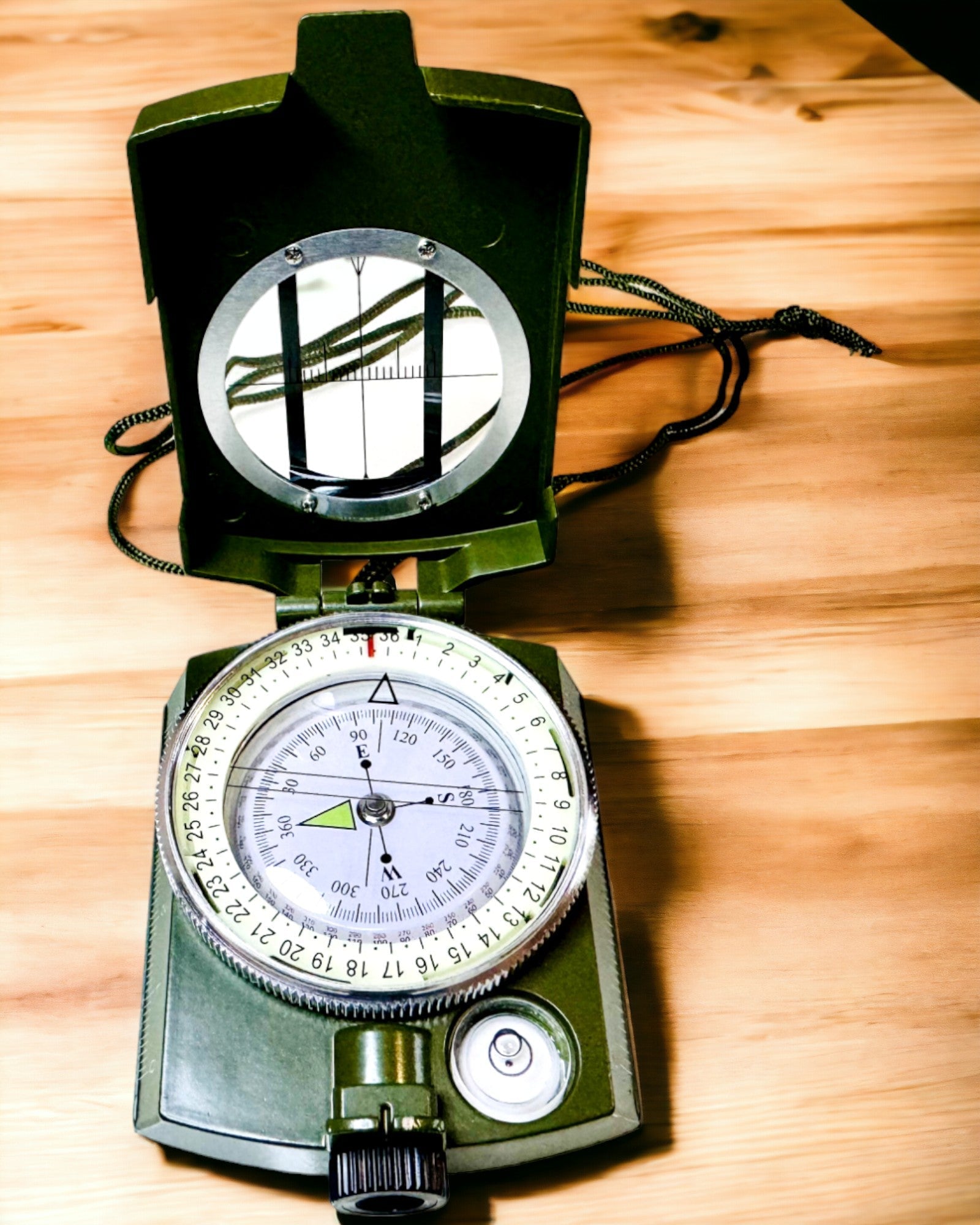 Professional Inclinometer Compass K4580 - Waterproof, Multifunctional for Hiking, Camping & Outdoor Adventures - Perfect for Surveying, Construction & Survival Gear