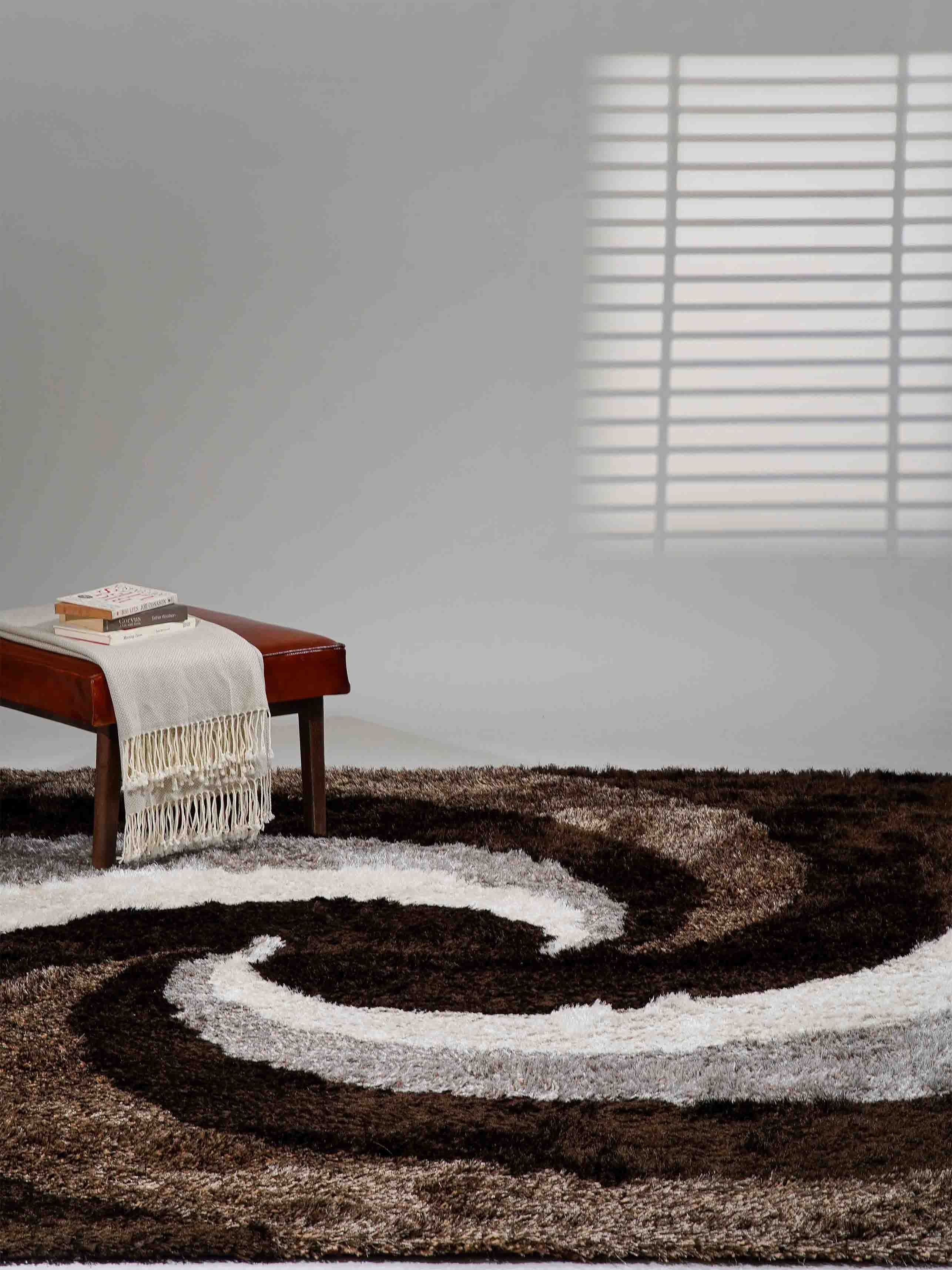 Ambrosia Hand Tufted Wool Area Rug - Soft & Durable Living Room Carpet for Bedroom, Nursery, and Home Decor