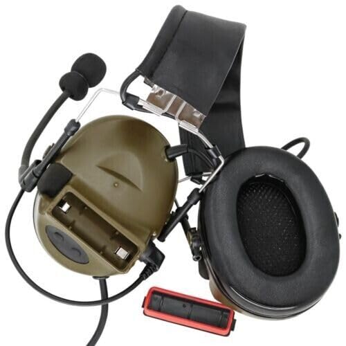 Z Tactical Comtac II Headset - Active Noise Canceling Military Headphones for Airsoft, Hunting & Tactical Use - Camouflage Design - All Sizes Available - Perfect for Outdoor Adventures, Shooting Ranges & Combat Training