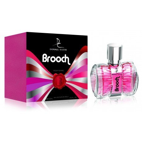 Dorall Collection Women's Perfume - 3.3 oz / 100ml Eau de Parfum Spray Brooch | Floral Fragrance for Daily Wear, Special Occasions & Gift Giving
