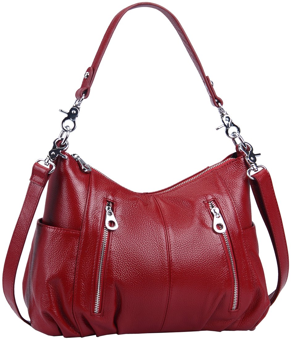 Genuine Leather Purses for Women - Stylish Shoulder Bags & Crossbody Hobo Handbags - Designer Ladies Tote Purse - Perfect for Work, Travel, and Everyday Use
