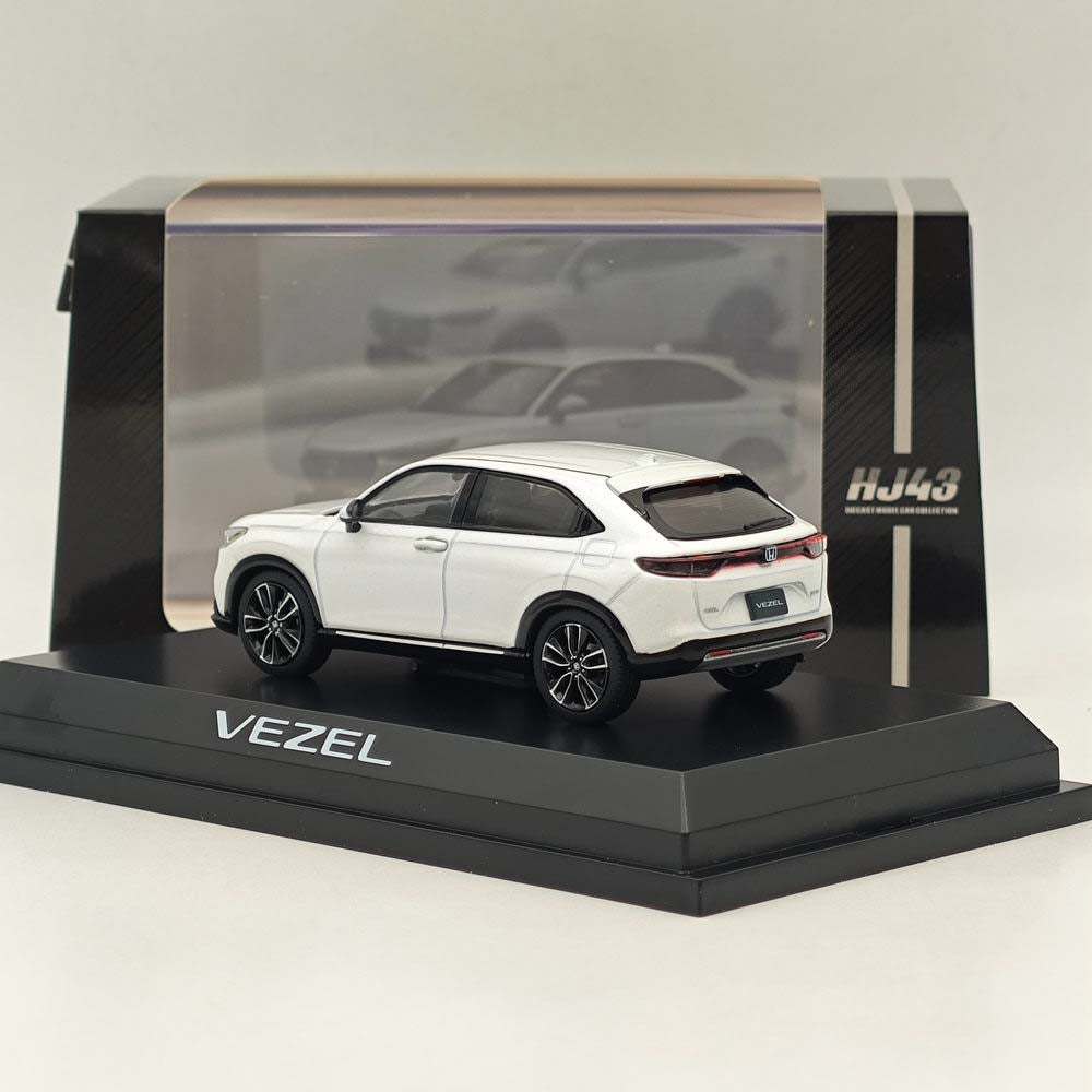 1/43 Honda VEZEL Diecast Model Car - Premium Sunlight White Pearl - Limited Edition Collectible | Perfect for Car Enthusiasts, Model Collectors & Home/Office Display