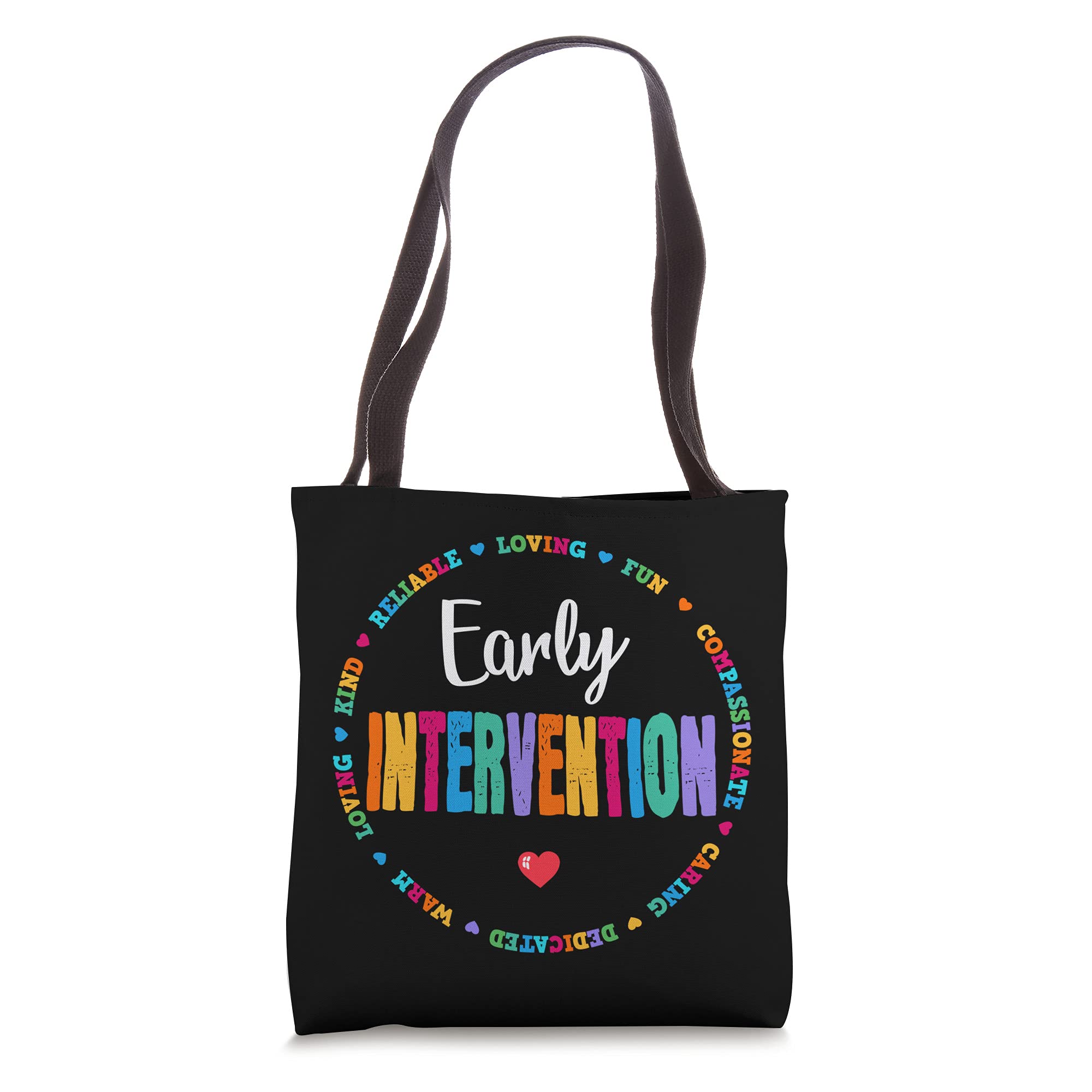 RTI Team Response Early Intervention Teacher School Crew Tote Bag - Durable Teacher Tote for Classroom Supplies, IEP Meetings & Professional Development