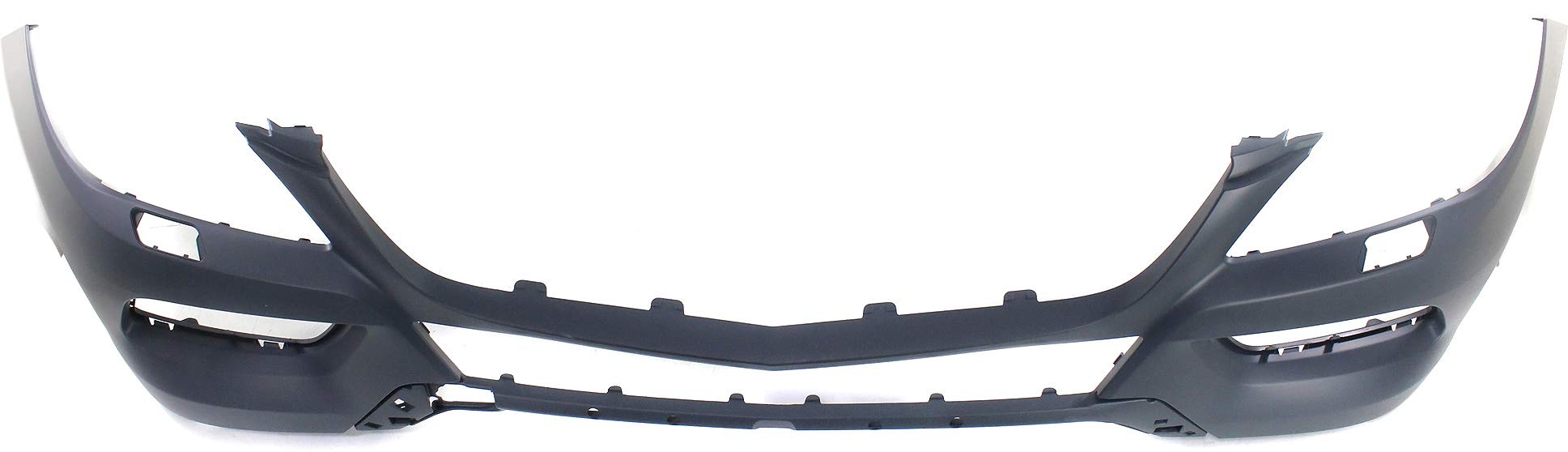 Evan-Fischer Primed Front Bumper Cover for 2012-2014 Mercedes Benz ML350 ML550 with Headlight Washer Holes | Replacement Auto Body Part for Off-Road Protection & Style Upgrade