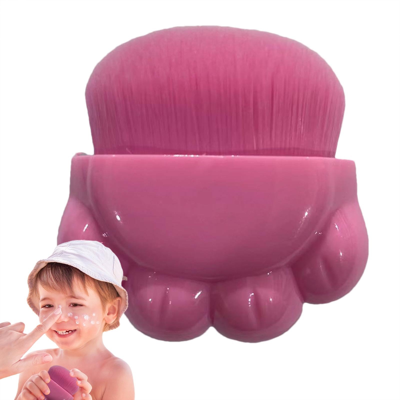Best Sunscreen Applicator for Kids - Portable Sun Lotion Brush with Ergonomic Handle | Safe & Easy Sunblock Application for Boys & Girls | Perfect for Beach, Pool & Outdoor Activities