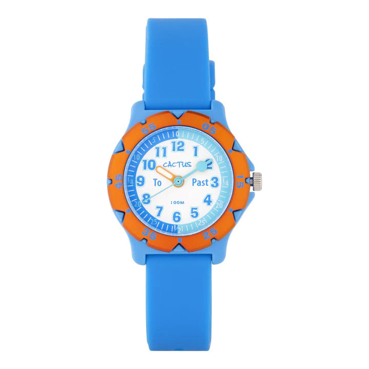 Cactus HERO Waterproof Digital Watch for Kids - Learn to Tell Time - Perfect for Swimming, Outdoor Play & School Activities