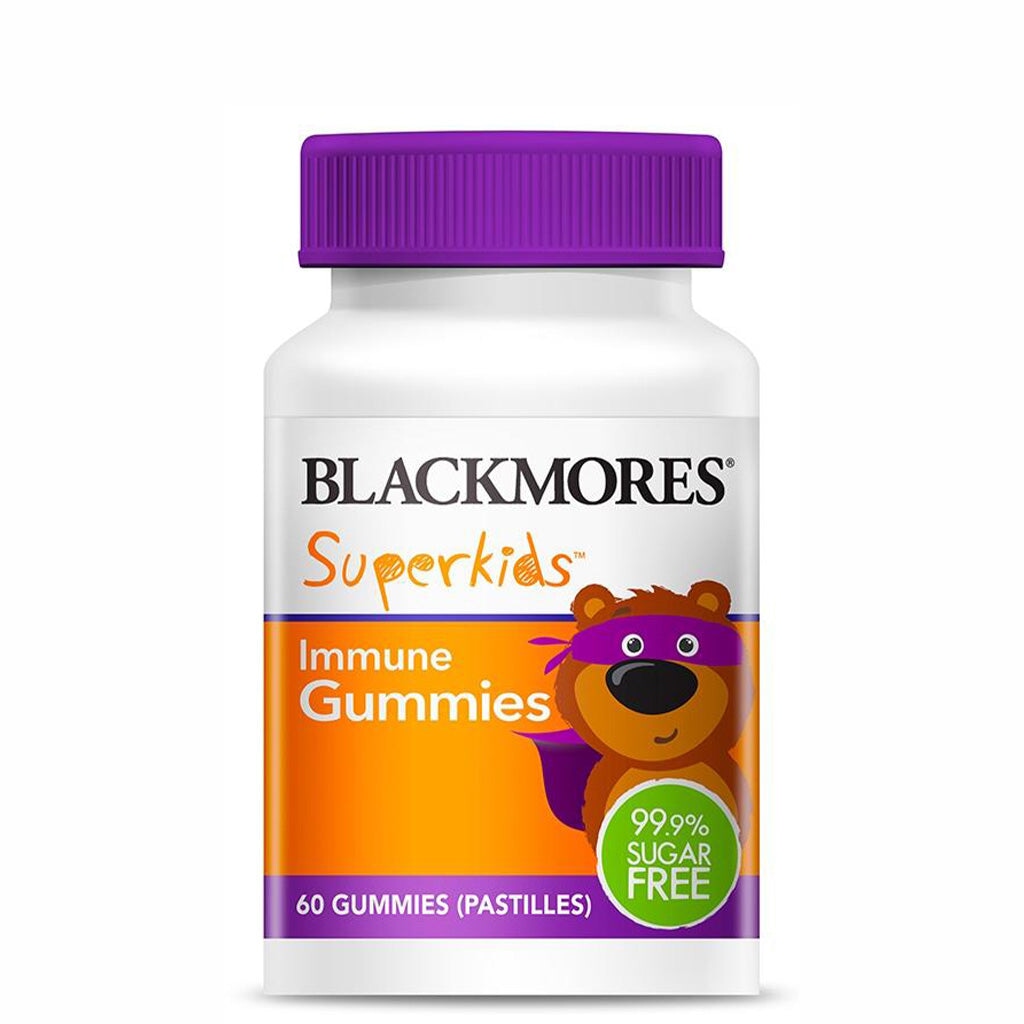 Blackmores Superkids Immune Support Gummies for Kids - Vitamin C & Zinc Boost - Immune System Support for Children - Perfect for School, Travel & Daily Wellness