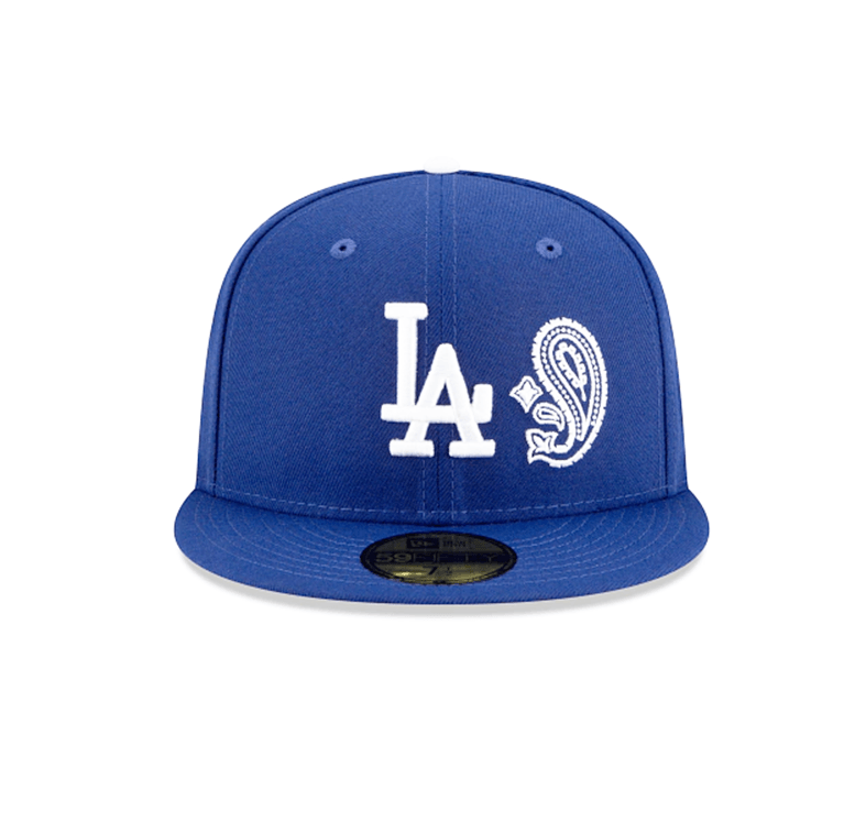 New Era Q3 QT 59FIFTY 9525 Los Angeles Dodgers Fitted Baseball Cap - Official MLB Snapback Hat for Men & Women - Perfect for Games, Streetwear & Sports Fans