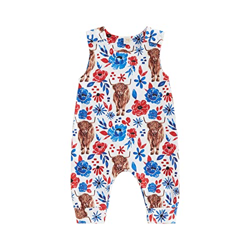 B5 Red Flower Cow