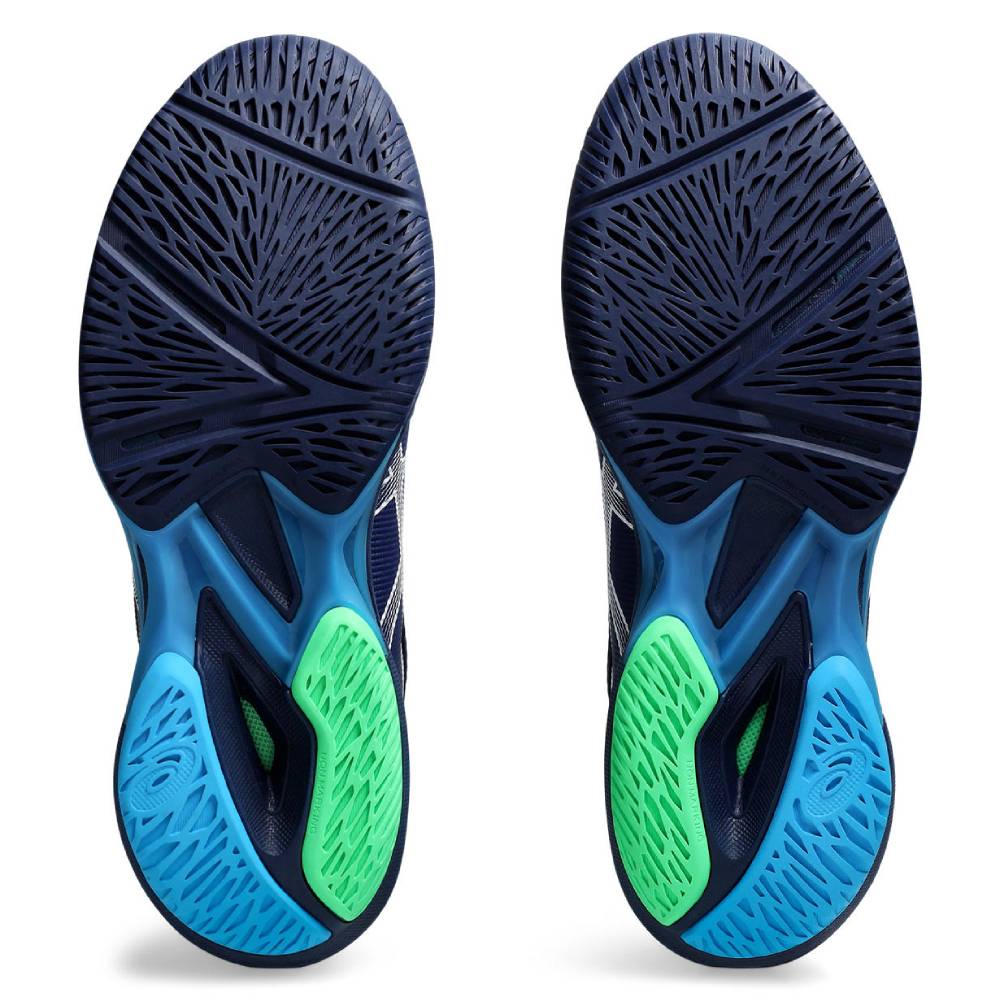 ASICS Solution Speed FF 3 Men's Tennis Shoes - Lightweight Performance Court Shoes for Men in Blue Expanse/White | Perfect for Competitive Matches & Training Sessions