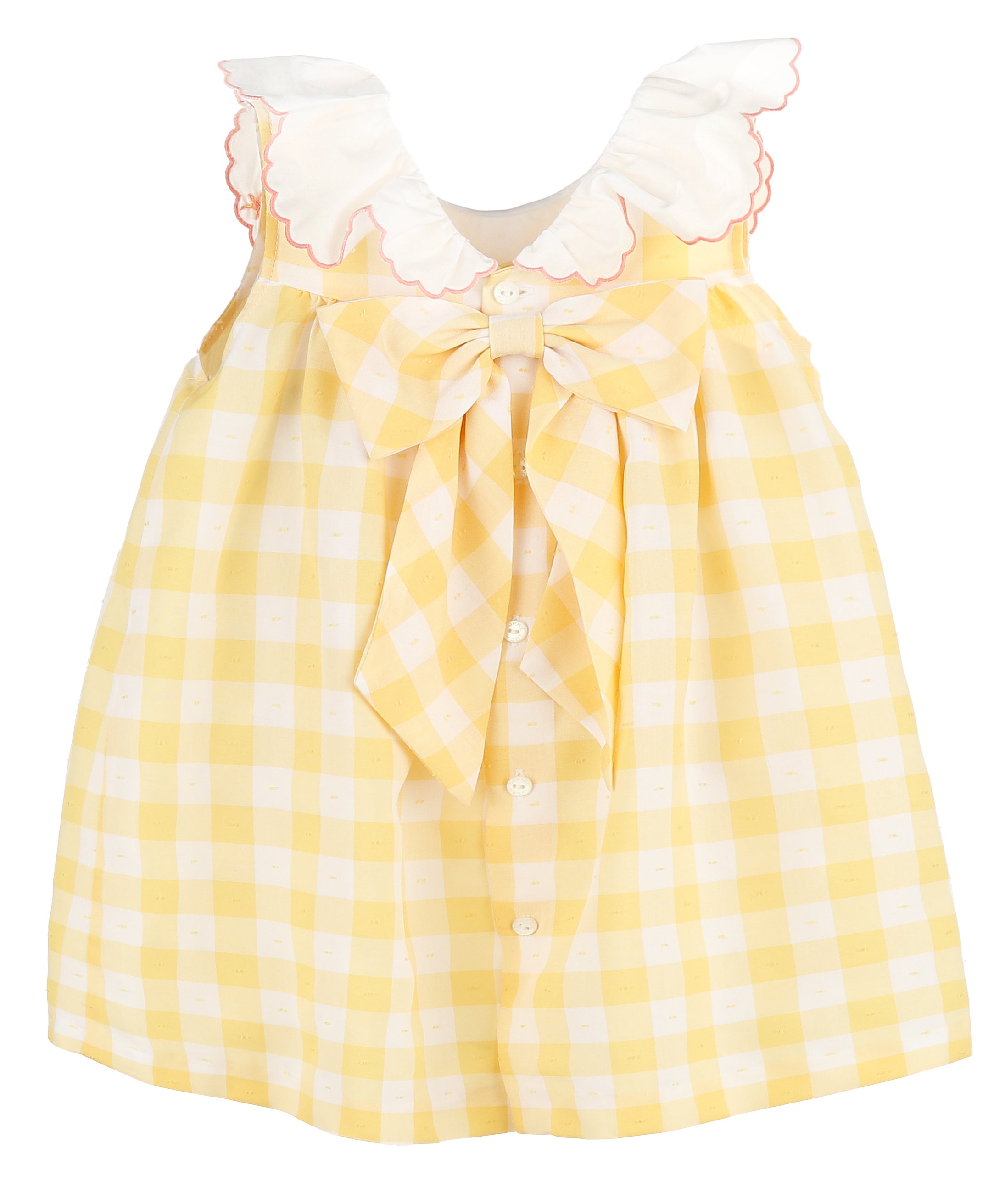 Citrus Blooms Ruffle Dress - Floral Summer Dress for Women, Elegant Ruffled Hem, Perfect for Beach Vacations, Garden Parties & Date Nights