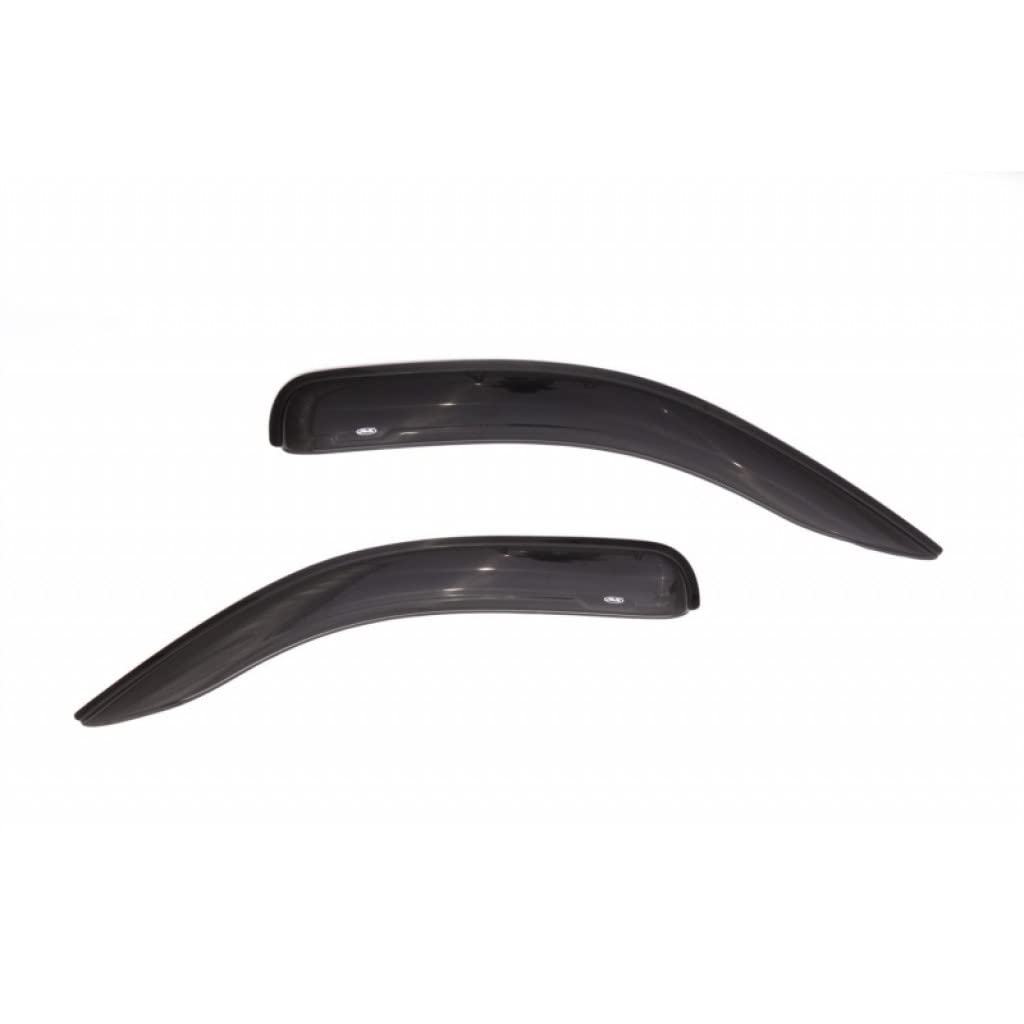 AVS For GMC Sierra 3500 HD 2007-2014 Aerovisor Outside Mount Window Deflector | 95607 | Rain & Wind Protection for Truck Windows | Reduce Noise & Keep Cabin Dry