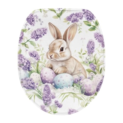 Rabbit Purple Floral