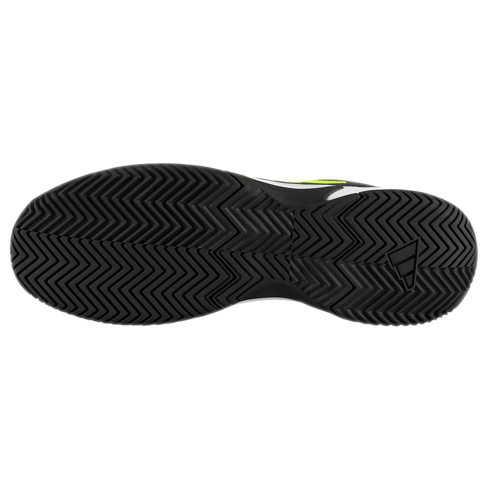 Adidas Men's GameCourt 2 Tennis Shoes - Carbon/Lucid Lemon Color - Perfect for Court Sports & Casual Wear