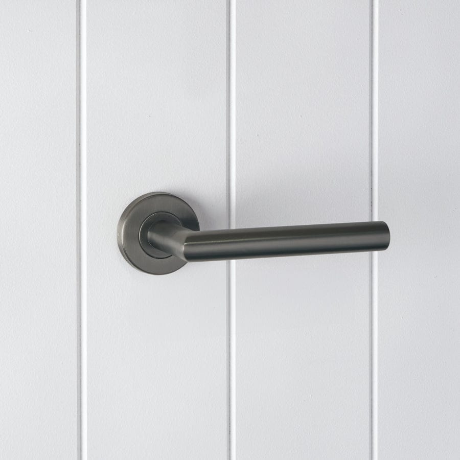Premium Sydney Door Handle in Gunmetal Finish - Durable & Stylish for Home, Office, and Commercial Spaces