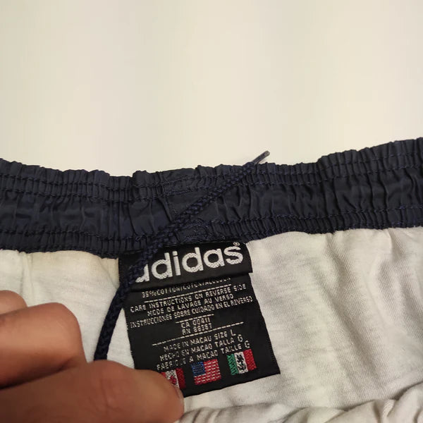 Adidas Vintage Trackpants - Men's Nylon Joggers with Water-Resistant Finish | Casual Streetwear & Gym Workout Pants