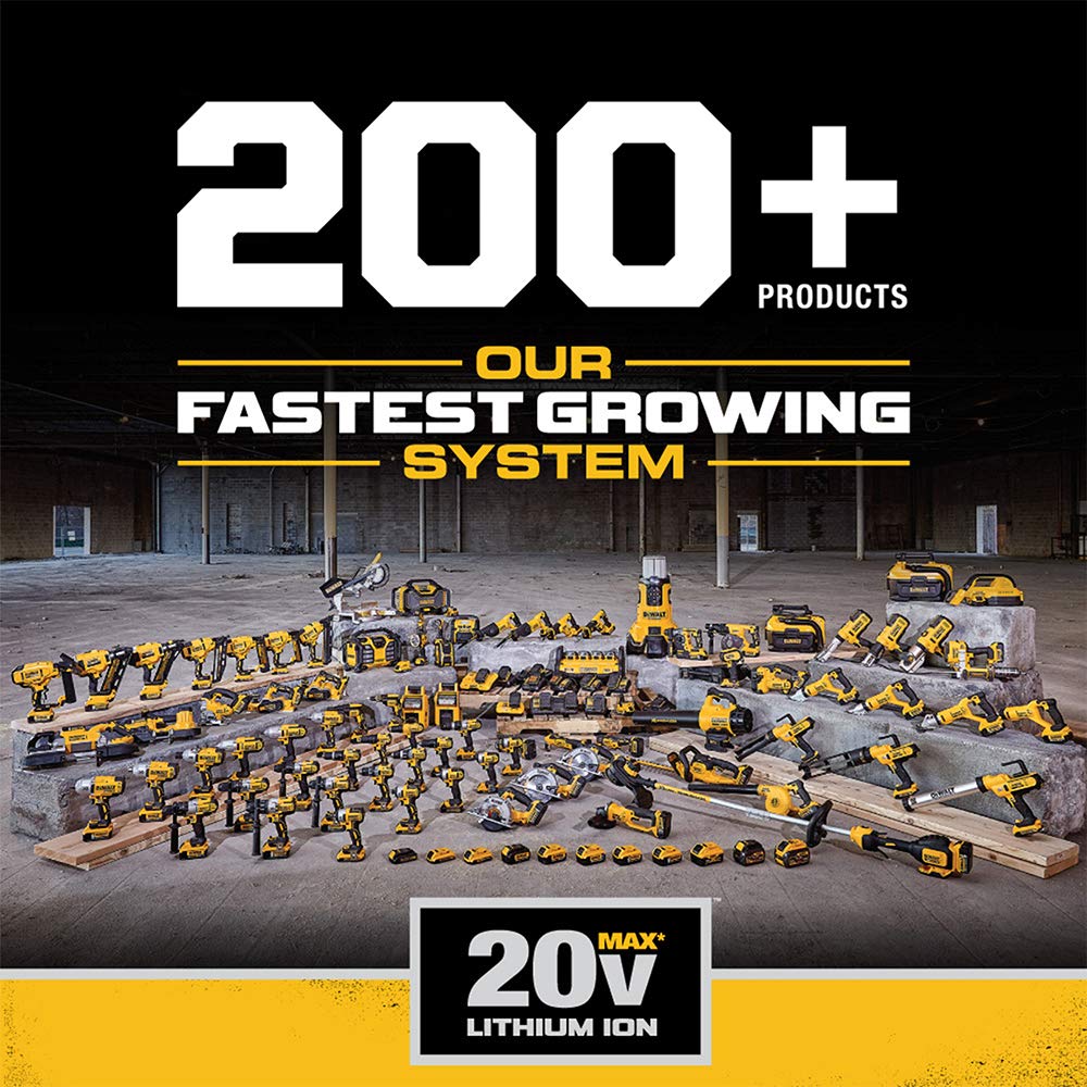 DEWALT DCD778L1 20V Max* Cordless Compact Hammer Drill/Driver Kit - Powerful Lightweight Drill for Wood, Metal & Masonry - Perfect for DIY, Construction & Home Improvement Projects