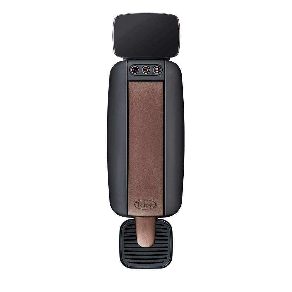 K-FEE® ONE Single Serve Coffee Pods for Espresso & Milk Machines (Black/Copper) | Compatible with Mill Coffee & Starbucks® Verismo* | Perfect for Home & Office Coffee Brewing