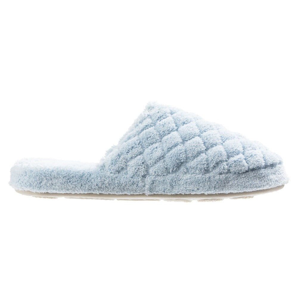 Women's Comfortable Spa Quilted Clog Slippers with Cloud Contour® Cushion - Soft House Shoes for Relaxing at Home, Lounging & Spa Days