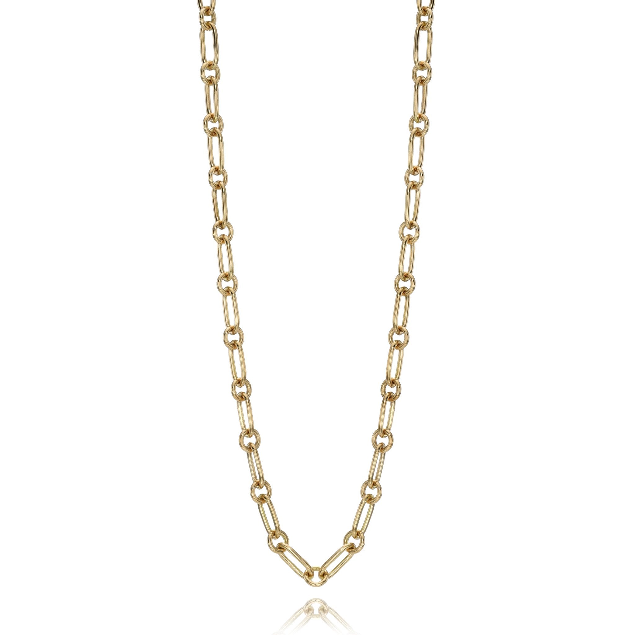Single Stone Mini Lo Chain Necklace - Dainty Gold or Silver Layering Necklace for Women - Perfect for Everyday Wear, Gifts & Special Occasions