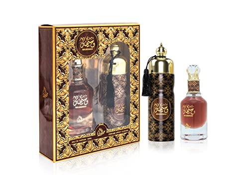 Otoori Waseemah Eau de Parfum 100ml + Perfume Spray 200ml Set - Luxury Fragrance Gift for Men & Women - Perfect for Birthday, Anniversary & Special Occasions