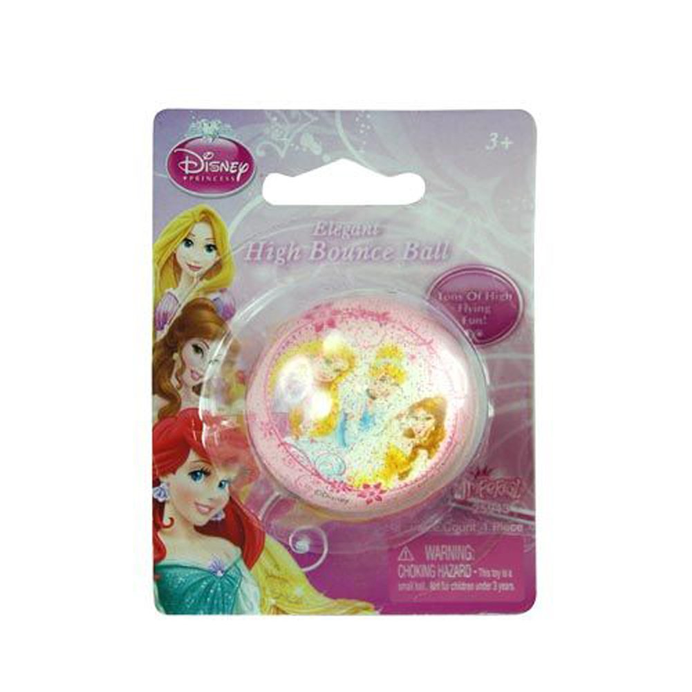 Disney Princess Officially Licensed High Bounce Ball - Fun Outdoor & Indoor Play for Kids Birthday Parties, School Activities, and Backyard Games