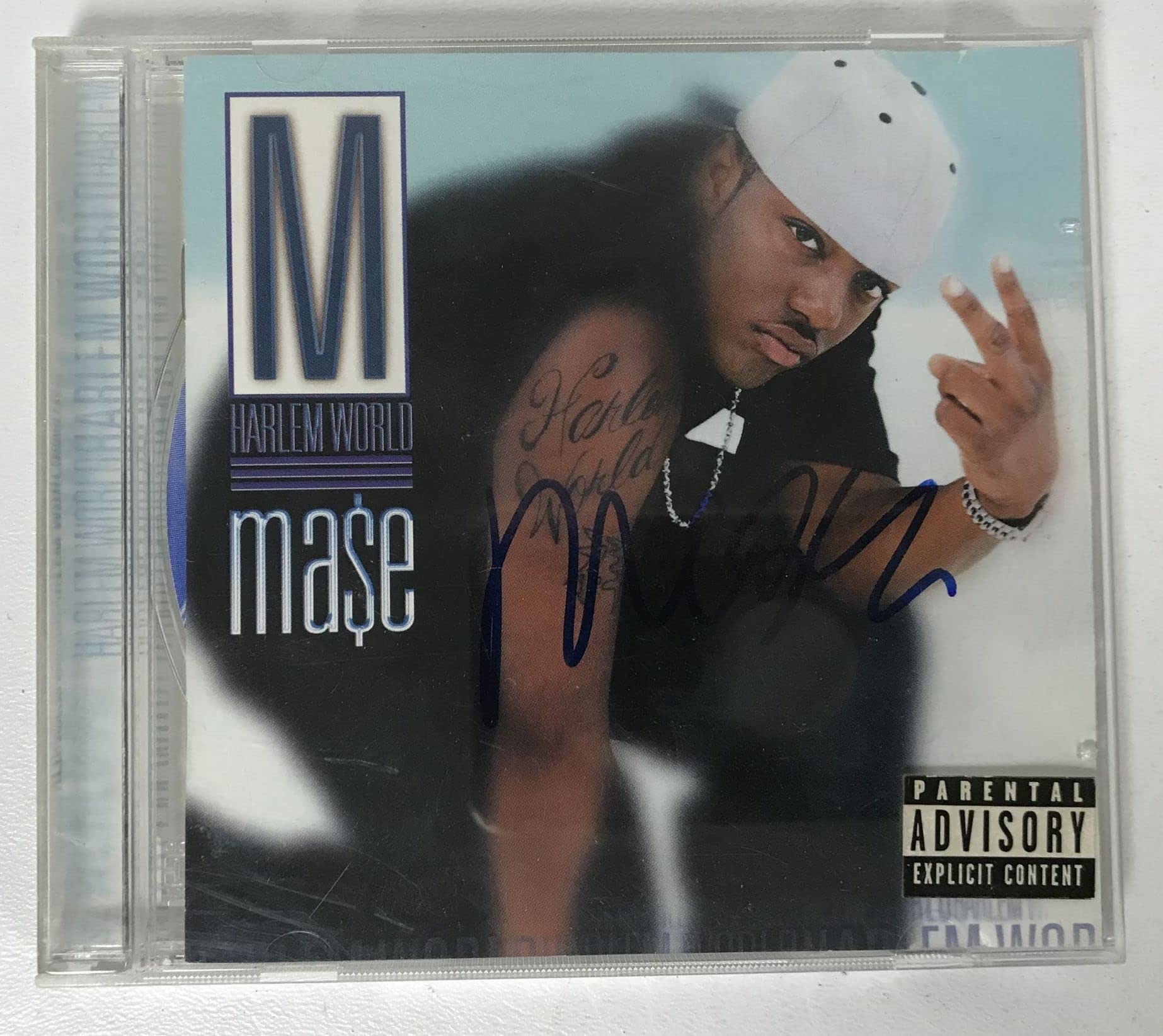 Mase Ma$e Signed Autographed 'Harlem World' Music CD with COA & Matching Holograms - Collectible Hip Hop Memorabilia for Fans & Music Enthusiasts