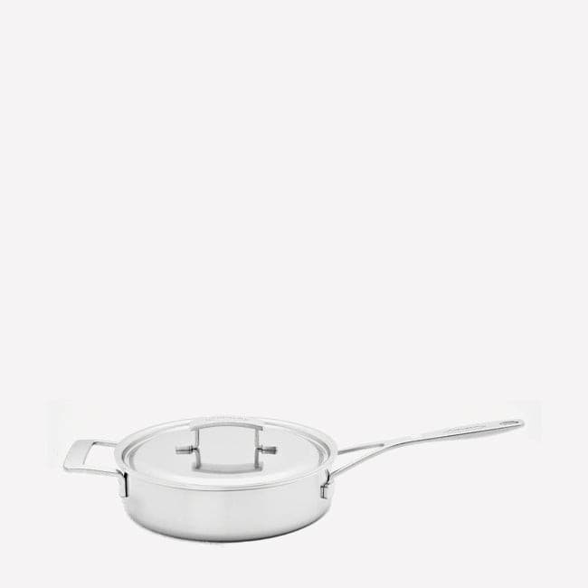Demeyere Industry 10-Piece Stainless Steel Cookware Set - Professional Kitchen Cookware for Home Chefs | Perfect for Sautéing, Boiling & Simmering