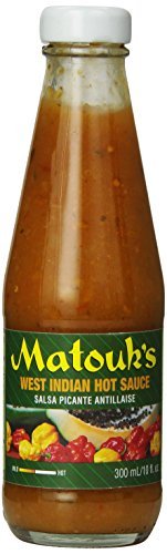 Matouk's West Indian Hot Sauce - 10oz Bottle | Authentic Caribbean Flavor | Perfect for Grilling, Marinades & Spicy Dishes