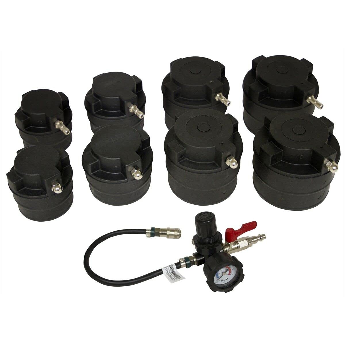 Lisle 69840 Air Regulator Hose Gauge Fittings - Professional Air Compressor Accessories for Automotive & Industrial Use