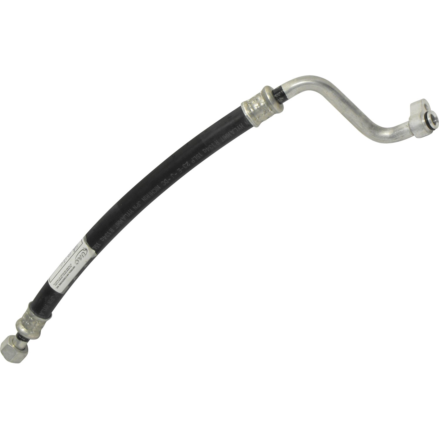 UAC HA 1012C AC Suction Line Hose Assembly - Replacement for Car Air Conditioning System - Perfect for DIY Auto Repair & AC Maintenance