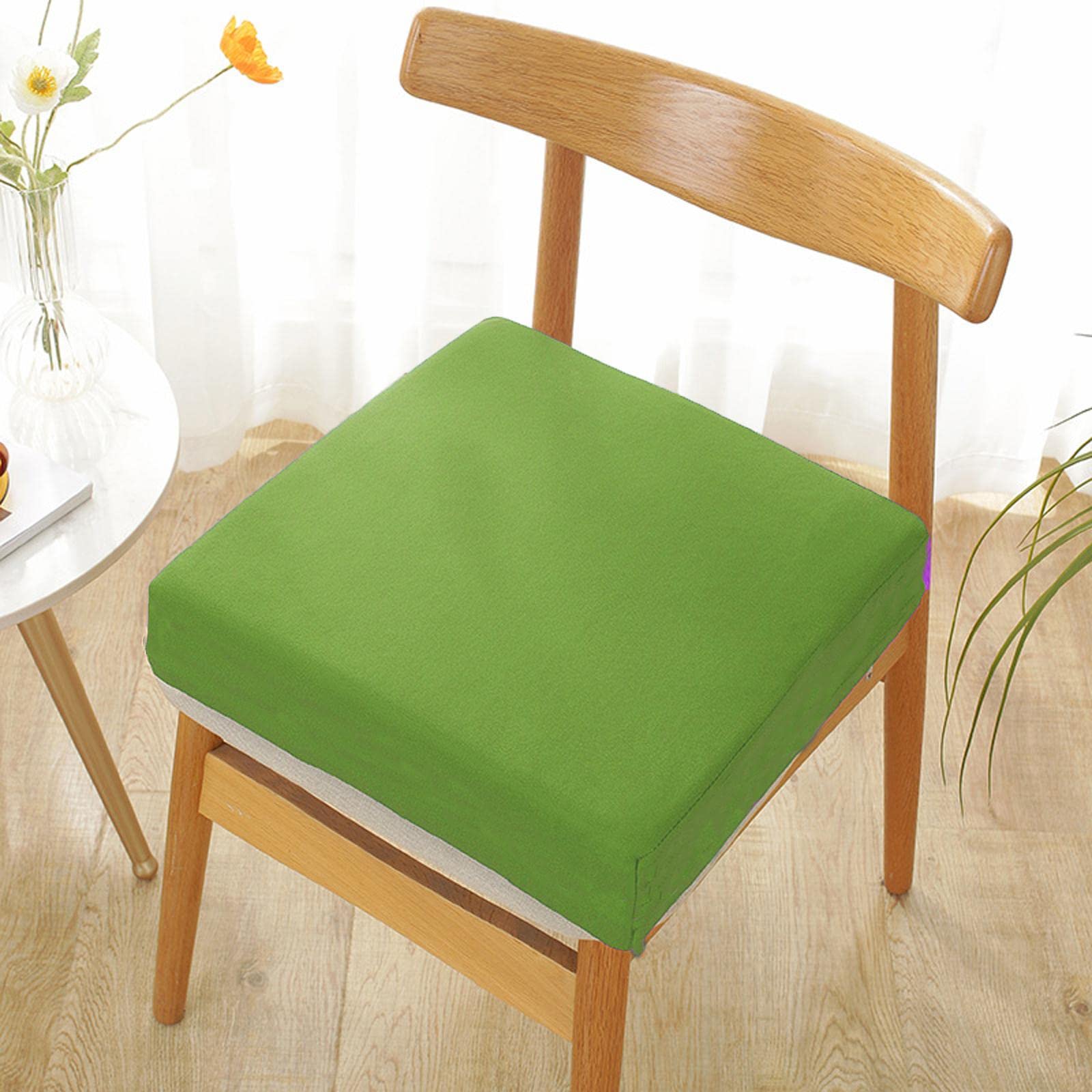 **Waterproof Non-Slip Outdoor Chair Cushion - Extra Thick Square Seat Pad for Garden, Patio, Office & Home Furniture - Perfect for Relaxing, Lounging & Comfort**