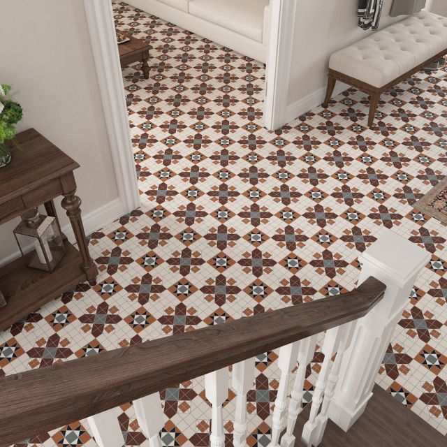 Alicante Kirkham Matt Cushioned Edge Porcelain Tile 316x316mm - Premium Floor and Wall Tile for Bathroom, Kitchen, and Living Room